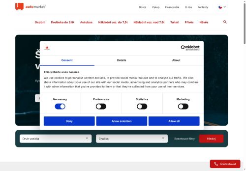 Zobrazit webové stránky Automarket Trucks s.r.o.