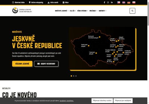 Zobrazit webové stránky CHKO Moravský kras