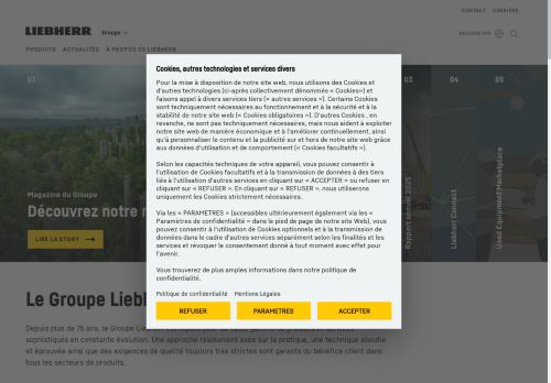 Zobrazit webové stránky Liebherr-Stavební stroje CZ s.r.o.