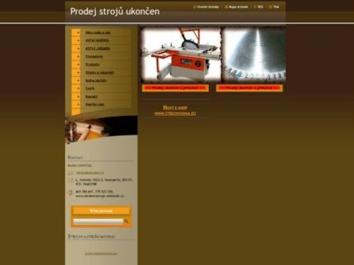 Dřevoobráběcí stroje - Radim Chvátal