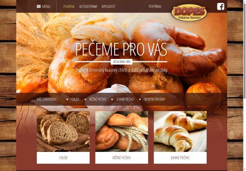 Zobrazit webové stránky Dopes