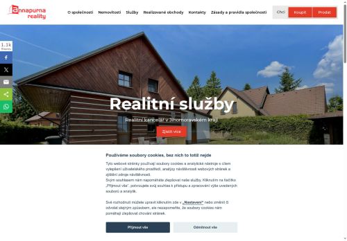 Zobrazit webové stránky Annapurna s.r.o.