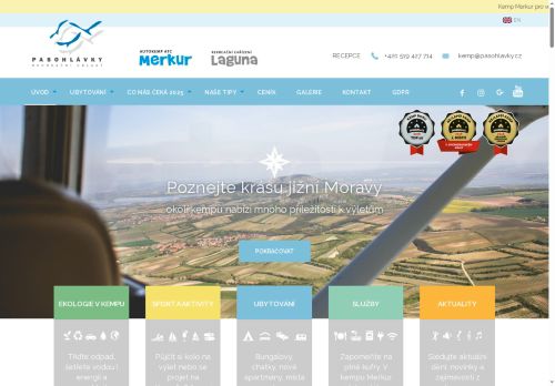 Zobrazit webové stránky Festival sportu Merkur Cup Pasohlávky