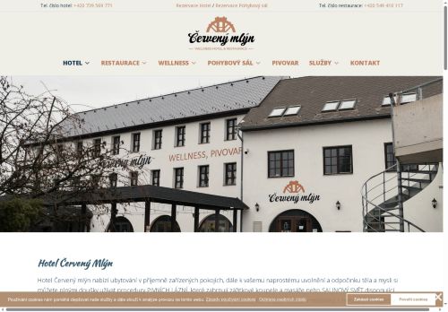 Zobrazit webové stránky Penzion Červený Mlýn