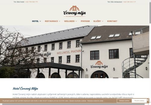 Zobrazit webové stránky Penzion Červený Mlýn