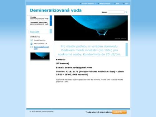 Lubomír Zavřel - Destilovaná voda