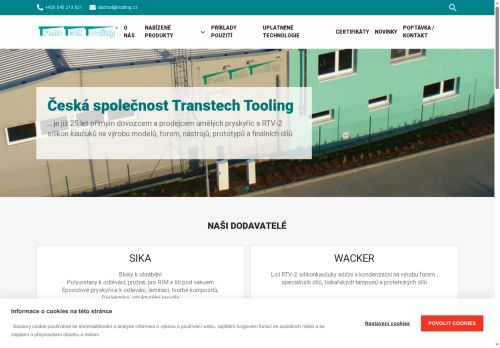 Zobrazit webové stránky Transtech Tooling, s. r. o.