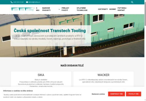 Zobrazit webové stránky Transtech Tooling, s. r. o.