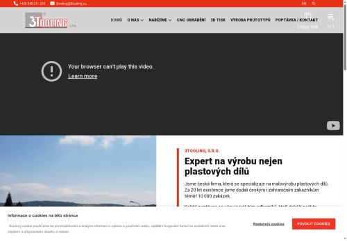 Zobrazit webové stránky 3 Tooling s.r.o.