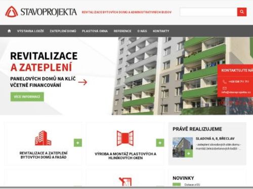 STAVOPROJEKTA stavební firma, a.s.