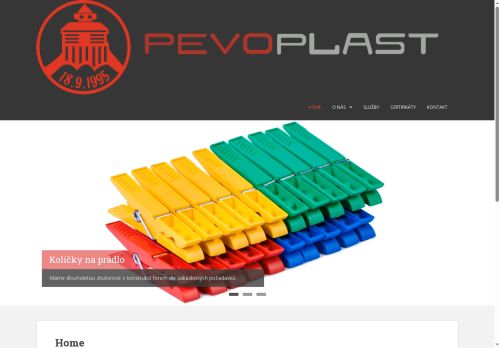 Zobrazit webové stránky Petr Vondrák - PEVOPLAST