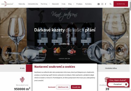 VÍNO HRUŠKA s.r.o. nabízí práci na pozici pracovník/ce na obsluhu vinotéky v obci Blatnička