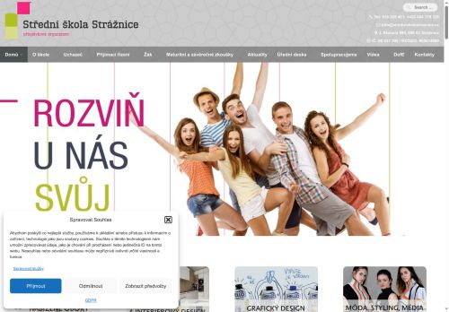 Střední škola Strážnice, příspěvková organizace nabízí práci na pozici uklízeč/ka v obci Strážnice