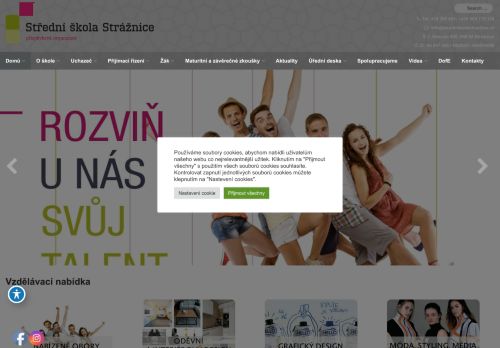 Střední škola Strážnice, příspěvková organizace nabízí práci na pozici uklízeč/ka v obci Strážnice
