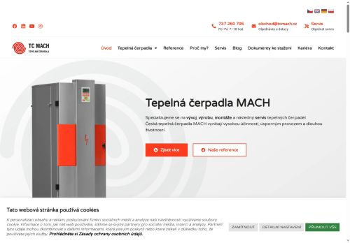 Zobrazit webové stránky TC MACH s.r.o.