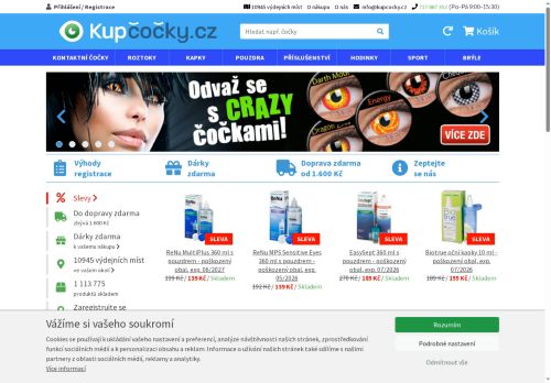 Zobrazit webové stránky KupČočky.cz