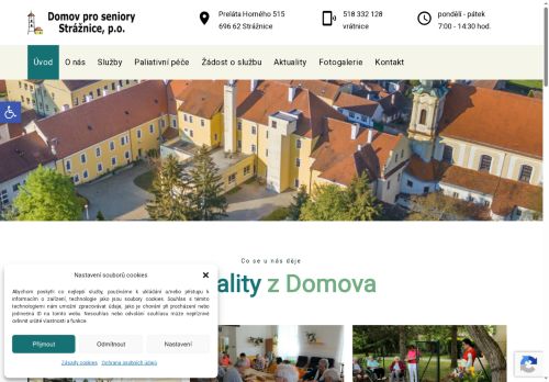 Domov pro seniory Strážnice, příspěvková organizace nabízí práci na pozici kuchař/kuchařka v obci Strážnice