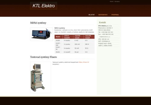 Zobrazit webové stránky KTL elektro, s.r.o.