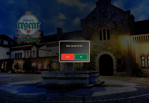 Webové stránky REGENT DELTA a.s., Třeboň