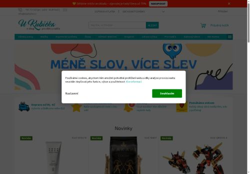 Zobrazit webové stránky U Kubíčka - Eva Hradecká