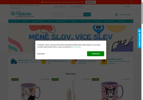 Zobrazit webové stránky U Kubíčka - Eva Hradecká