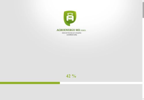 Webové stránky Agroenergo MD, s.r.o., Jilem