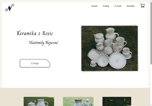 Zobrazit webové stránky Keramická dílna Vlastimily Nepevné