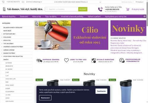Zobrazit webové stránky Panag.cz (Ing. Naďa Prokešová)