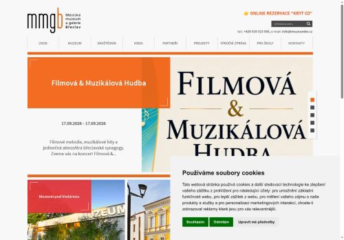 Zobrazit webové stránky Městské muzeum a galerie Břeclav