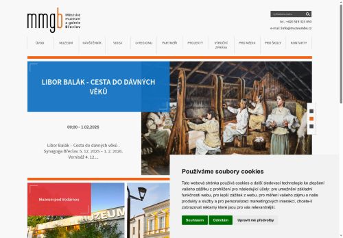 Zobrazit webové stránky Městské muzeum a galerie Břeclav