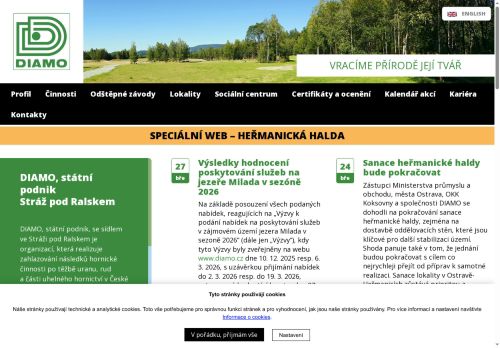 DIAMO, státní podnik nabízí práci na pozici Operátor monitoringu v obci Příbram