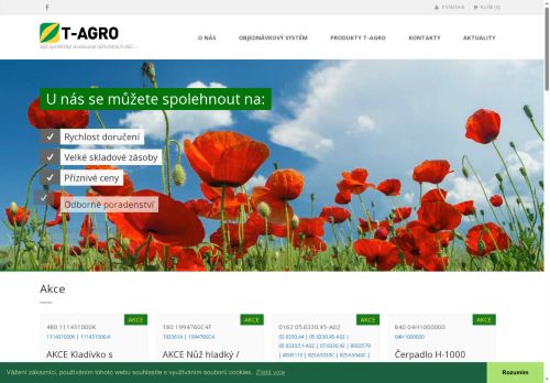Zobrazit webové stránky T-AGRO CZ, s.r.o.