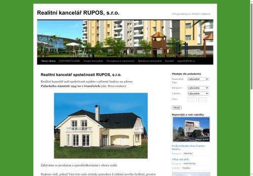 Zobrazit webové stránky Rupos, s. r. o.