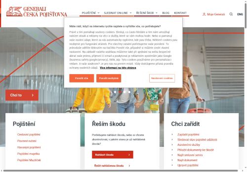 Zobrazit webové stránky Generali pojišťovna, a. s.