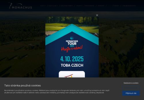 Webové stránky GOLF EXPLOITATION s.r.o., Nová Bystřice