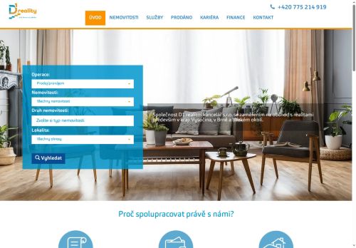 Zobrazit webové stránky Reality D1 & finance - Ing. Michaela Sommerová