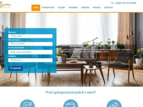 Reality D1 & finance - Ing. Michaela Sommerová