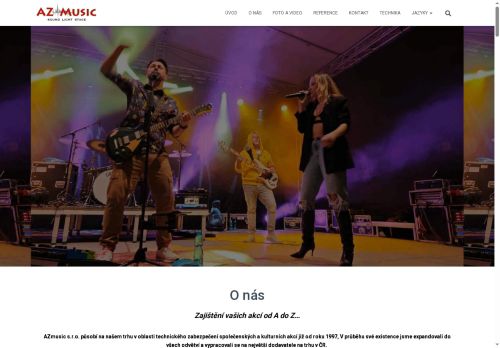 Zobrazit webové stránky Agentura AZmusic s.r.o.