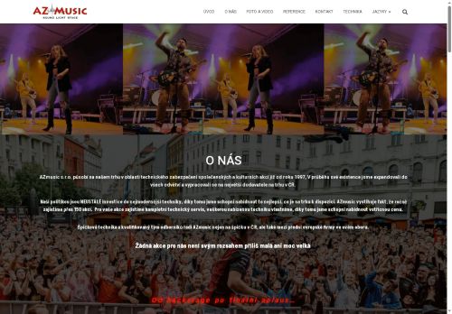 Zobrazit webové stránky Agentura AZmusic s.r.o.
