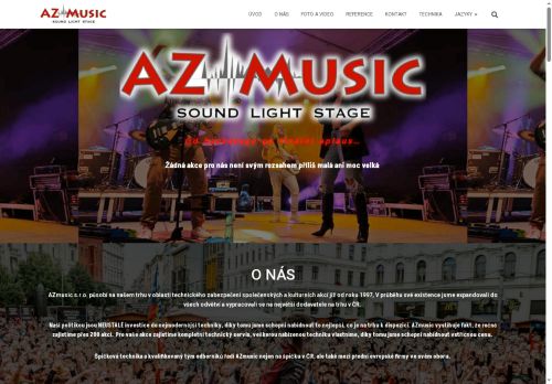 Zobrazit webové stránky Agentura AZmusic s.r.o.