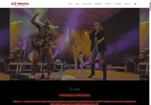 Zobrazit webové stránky Agentura AZmusic s.r.o.