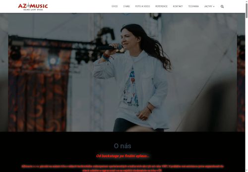 Zobrazit webové stránky Agentura AZmusic s.r.o.