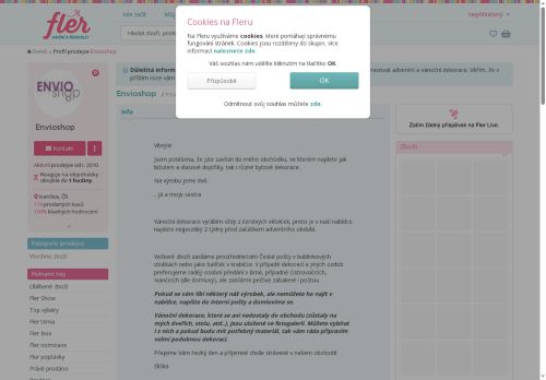 Zobrazit webové stránky Ing. Eliška Mochalová - Envioshop