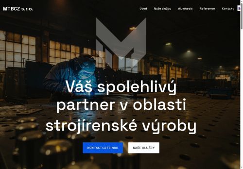 Webové stránky MTB CZ s.r.o., Moravská Třebová