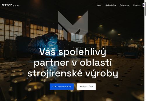 Webové stránky MTB CZ s.r.o., Moravská Třebová