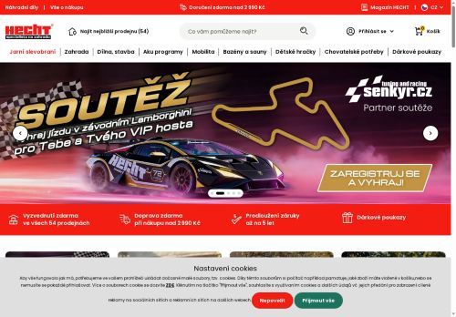 HECHT MOTORS s.r.o. nabízí práci na pozici Skladníci, obsluha manipulačních vozíků v obci Strančice