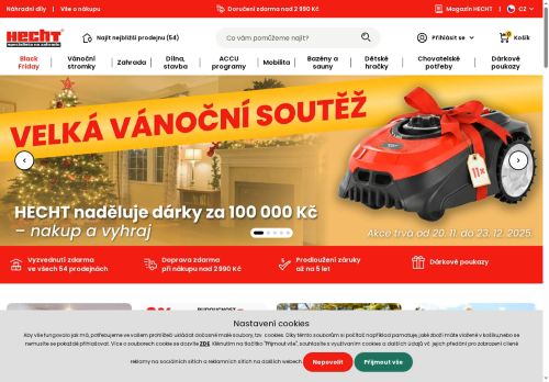 HECHT MOTORS s.r.o. nabízí práci na pozici Servisní technik v obci Tehovec