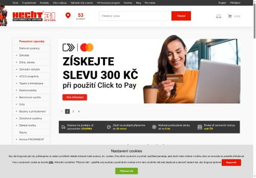 HECHT MOTORS s.r.o. nabízí práci na pozici Skladníci, obsluha manipulačních vozíků v obci Strančice
