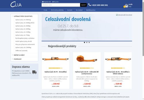 CLIA s.r.o. nabízí práci na pozici Seřizovač - manipulační dělník (m/ž) v obci Dolní Loučky