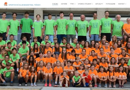 Zobrazit webové stránky Sportovní klub Basketbal Tišnov